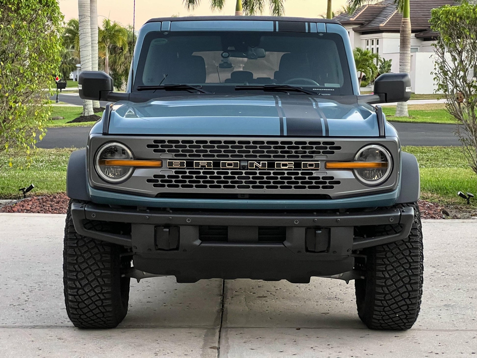 Smoked Signature DRL Bar Overlays - 2021+ Bronco (Signature Headlights) - Speedlogix