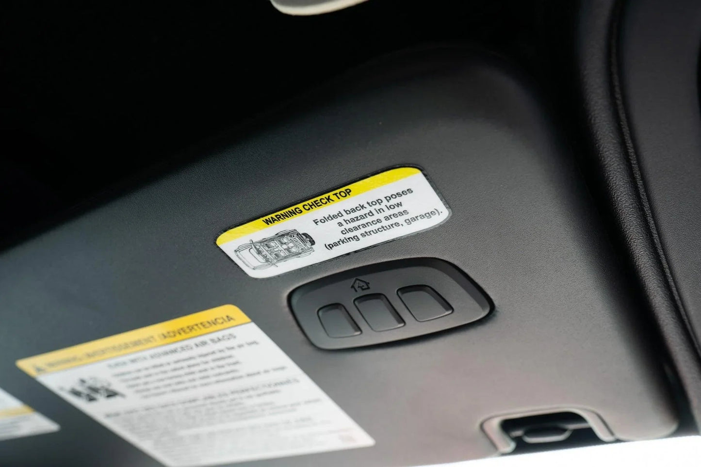 Soft Top Warning Labels - 2021+ Bronco - Speedlogix