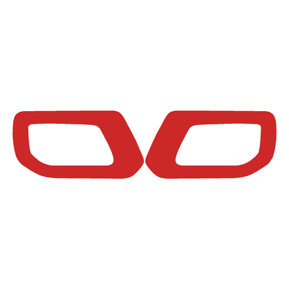 Solid Color Interior Door Handle Overlays (Printed Series) - 2021+ Bronco - Speedlogix