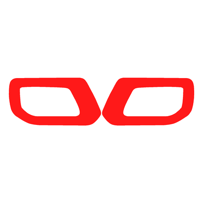 Solid Color Interior Door Handle Overlays (Printed Series) - 2021+ Bronco - Speedlogix