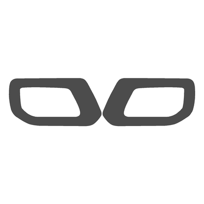 Solid Color Interior Door Handle Overlays (Printed Series) - 2021+ Bronco - Speedlogix