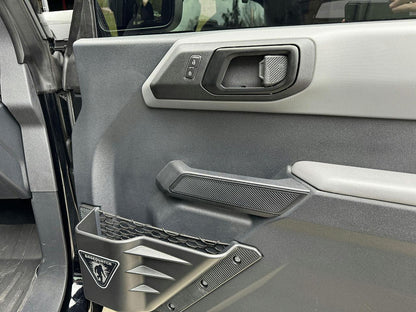 Solid Color Interior Door Handle Overlays (Printed Series) - 2021+ Bronco - Speedlogix