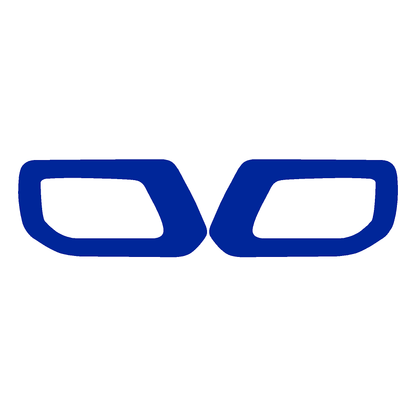 Solid Color Interior Door Handle Overlays (Printed Series) - 2021+ Bronco - Speedlogix