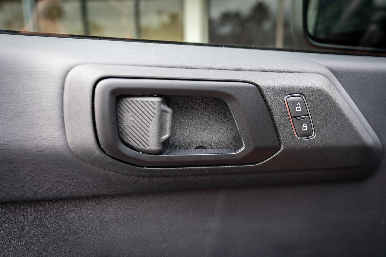 Solid Color Interior Door Handle Overlays (Printed Series) - 2021+ Bronco - Speedlogix
