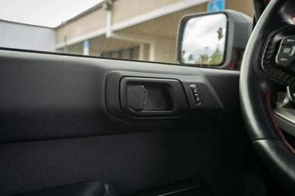 Solid Color Interior Door Handle Overlays (Printed Series) - 2021+ Bronco - Speedlogix
