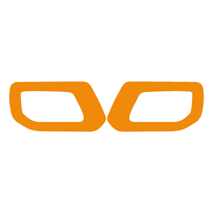 Solid Color Interior Door Handle Overlays (Printed Series) - 2021+ Bronco - Speedlogix