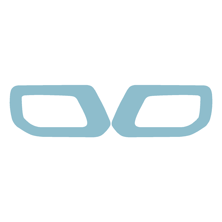 Solid Color Interior Door Handle Overlays (Printed Series) - 2021+ Bronco - Speedlogix