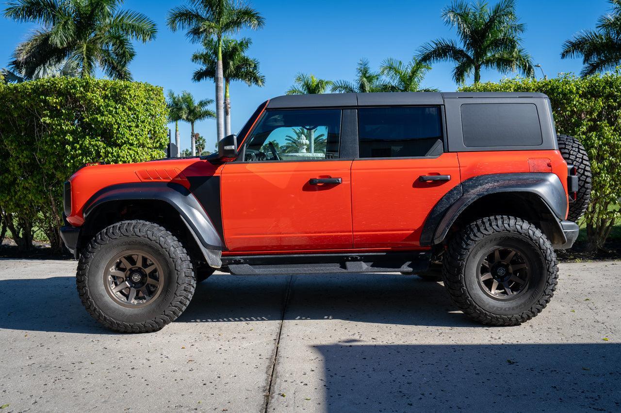 Solid Fender Overlays - 2022+ Bronco Raptor - Speedlogix