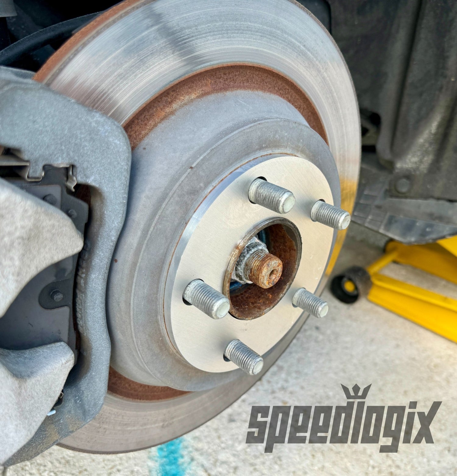 Speedlogix 1/4" Billet Wheel Spacers 2015 - 2023 Mustang - Speedlogix