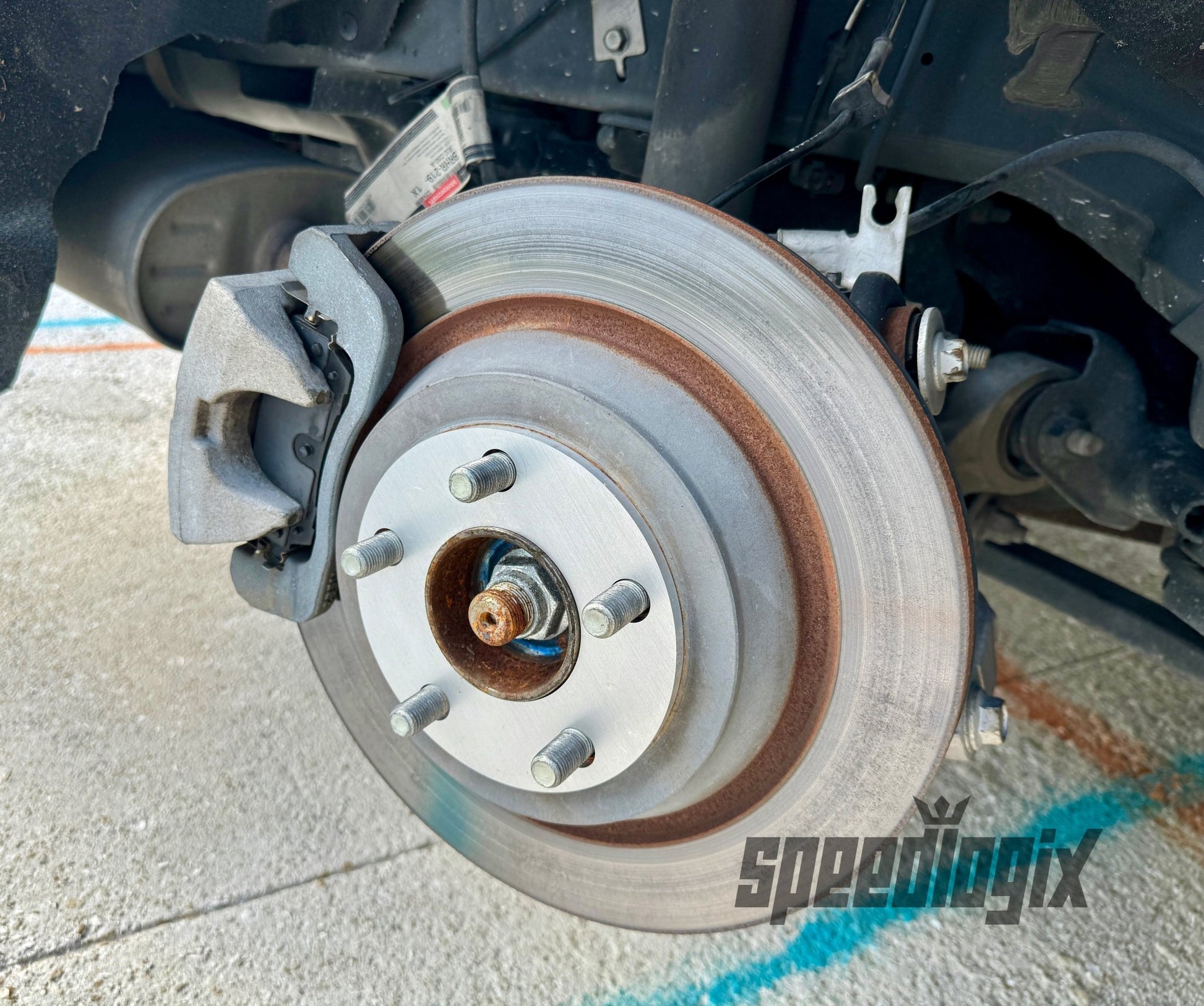 Speedlogix 1/4" Billet Wheel Spacers 2015 - 2023 Mustang - Speedlogix