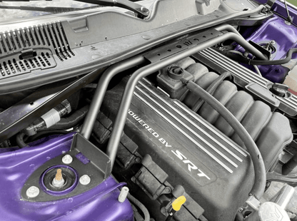 Speedlogix 2 - Point Front Strut Brace 2009 - 2023 Challenger/Charger 5.7L, 6.4L - Speedlogix