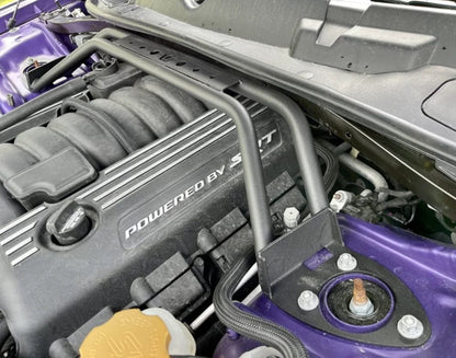 Speedlogix 2 - Point Front Strut Brace 2009 - 2023 Challenger/Charger 5.7L, 6.4L - Speedlogix