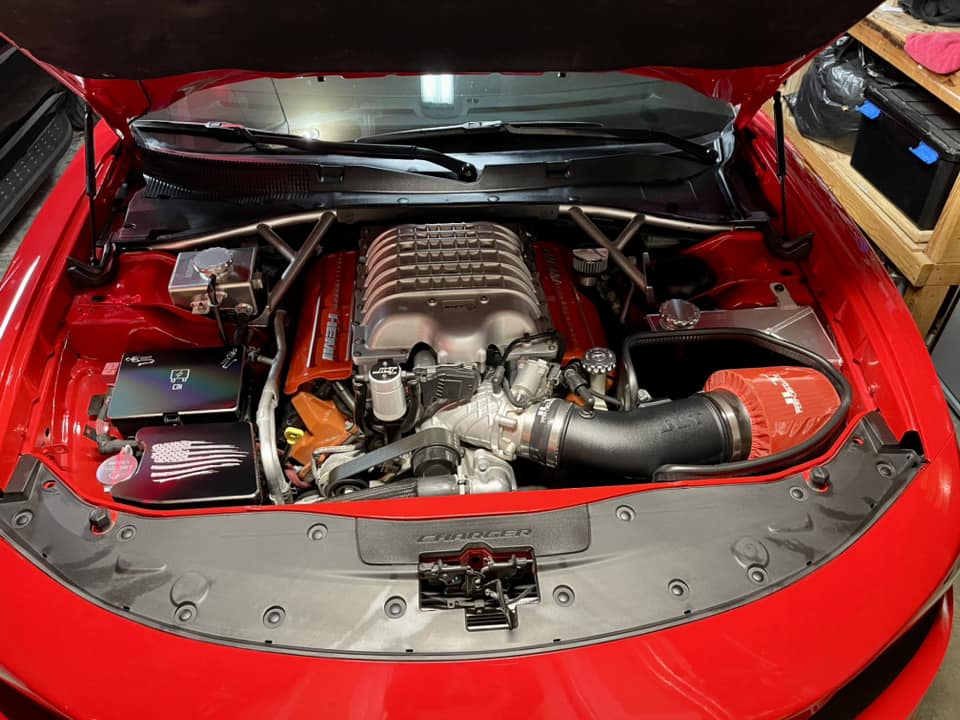 Speedlogix 4 - point Front Strut Tower Brace 2015 - 2023 Challenger/Charger (all engines) - Speedlogix