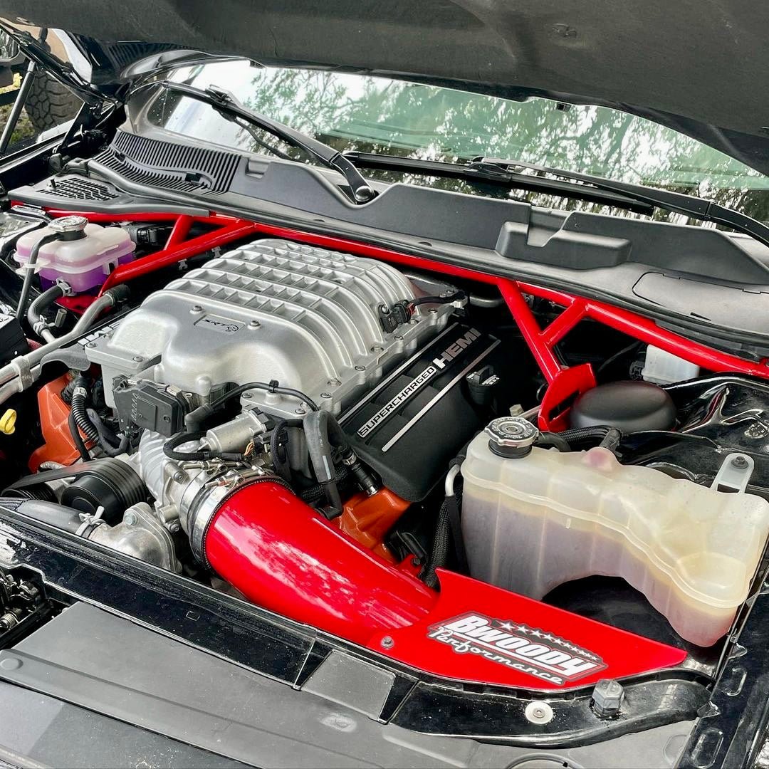 Speedlogix 4 - point Front Strut Tower Brace 2015 - 2023 Challenger/Charger (all engines) - Speedlogix