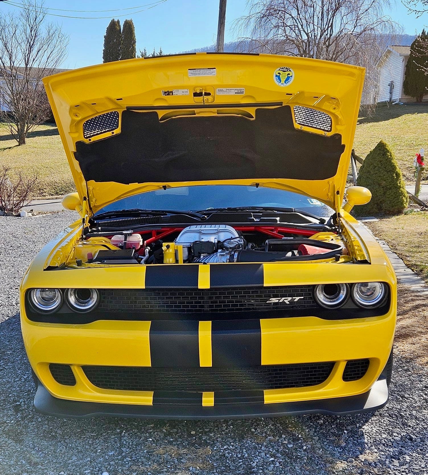 Speedlogix 4 - point Front Strut Tower Brace 2015 - 2023 Challenger/Charger (all engines) - Speedlogix