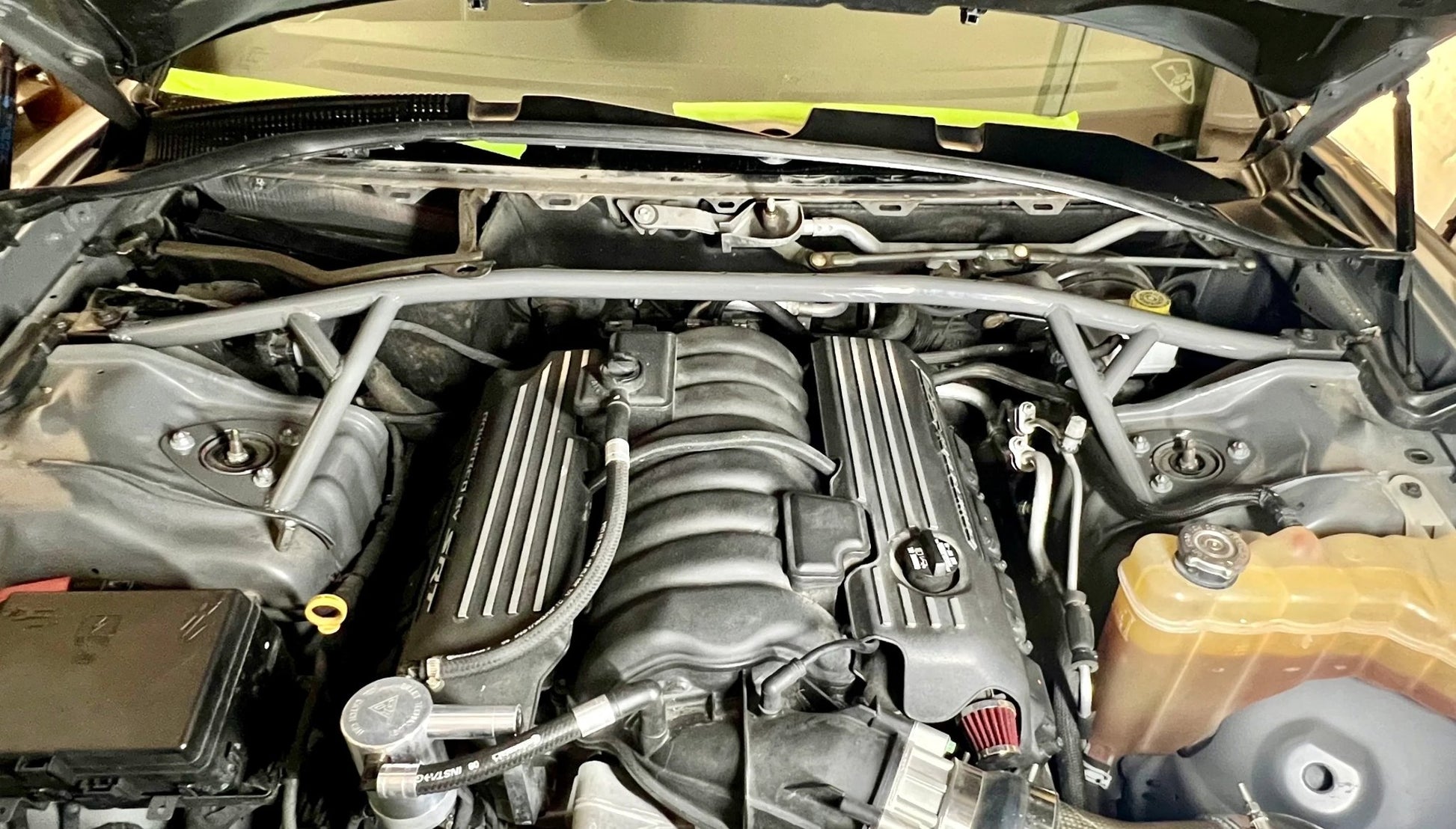 Speedlogix 4 - point Strut Tower Brace 2005 - 2023 Challenger/Charger 3.6L, 5.7L, 6.1L, 6.4L - Speedlogix