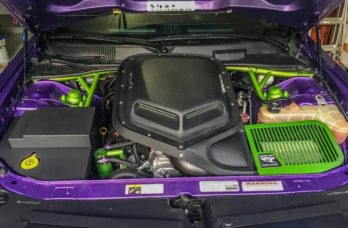 Speedlogix 4 - point Strut Tower Brace 2005 - 2023 Challenger/Charger 3.6L, 5.7L, 6.1L, 6.4L - Speedlogix