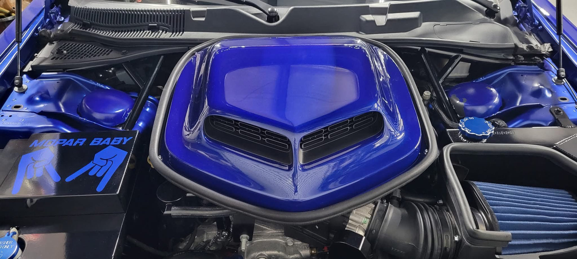 Speedlogix 4 - point Strut Tower Brace 2005 - 2023 Challenger/Charger 3.6L, 5.7L, 6.1L, 6.4L - Speedlogix