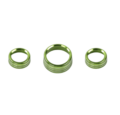 Speedlogix A/C Radio Knob Covers 2015 - 2023 Challenger, 2011 - 2023 Charger - Speedlogix