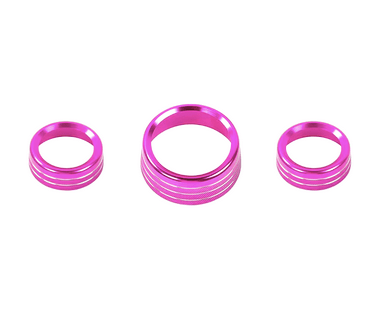 Speedlogix A/C Radio Knob Covers 2015 - 2023 Challenger, 2011 - 2023 Charger - Speedlogix