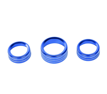 Speedlogix A/C Radio Knob Covers 2015 - 2023 Challenger, 2011 - 2023 Charger - Speedlogix