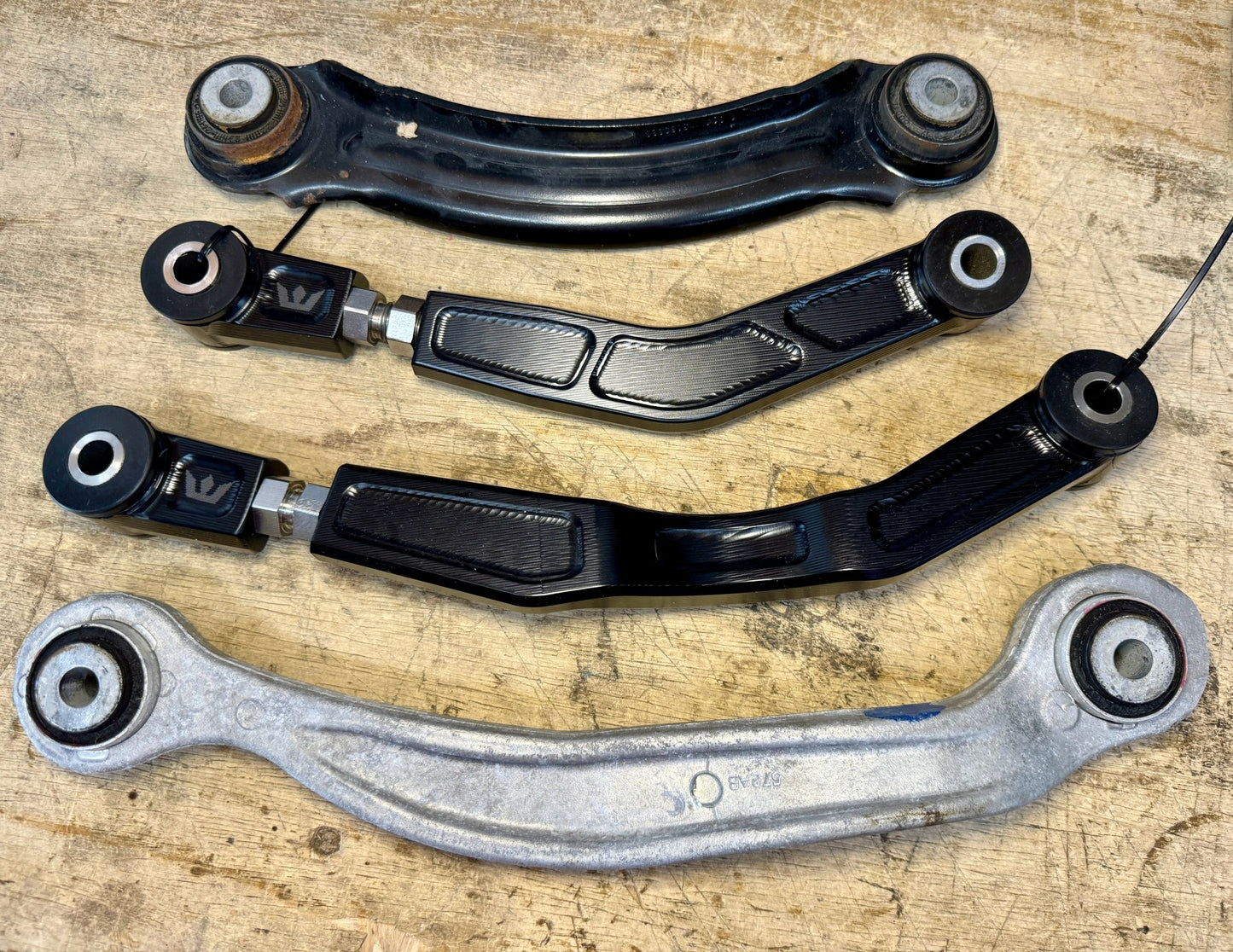 Speedlogix Adjustable Billet Rear Control Arms 2005 - 2023 Challenger/Charger - Speedlogix