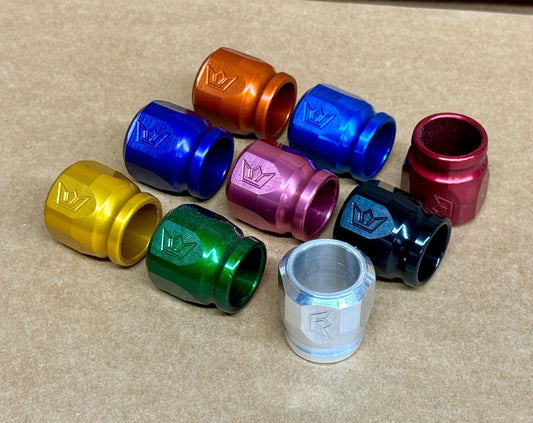 Speedlogix Billet 1/2" Hose End Cover - Speedlogix