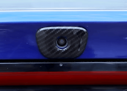 Speedlogix Carbon Fiber Print Backup Camera Trim 2015 - 2023 Charger - Speedlogix