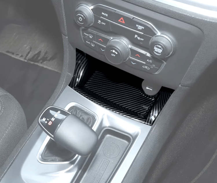 Speedlogix Carbon Fiber Print Console Tray 2015 - 2023 Challenger - Speedlogix