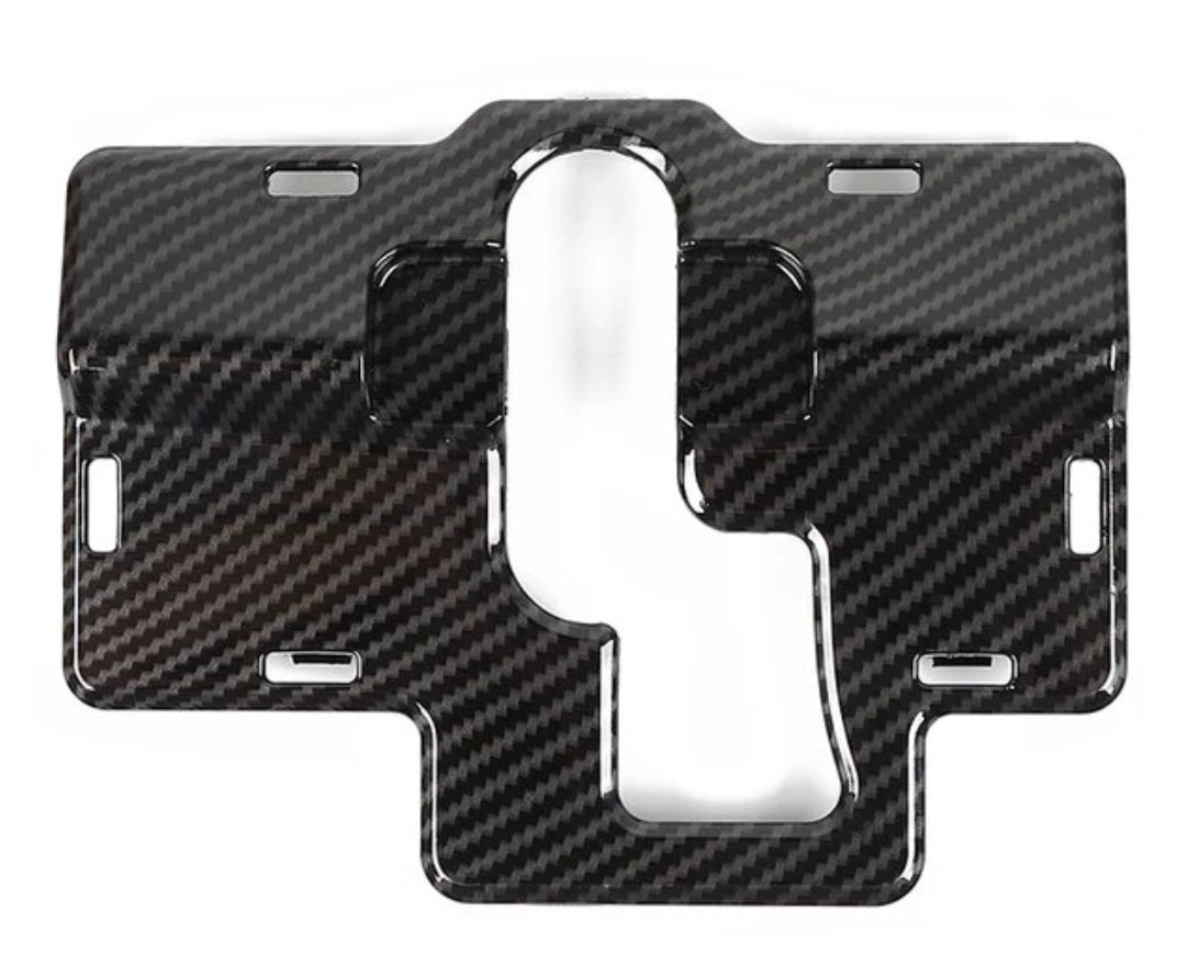 Speedlogix Carbon Fiber Print Hood Latch Cover 2011 - 2023 Charger - Speedlogix