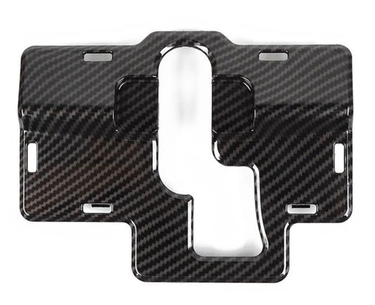 Speedlogix Carbon Fiber Print Hood Latch Cover 2011 - 2023 Charger - Speedlogix