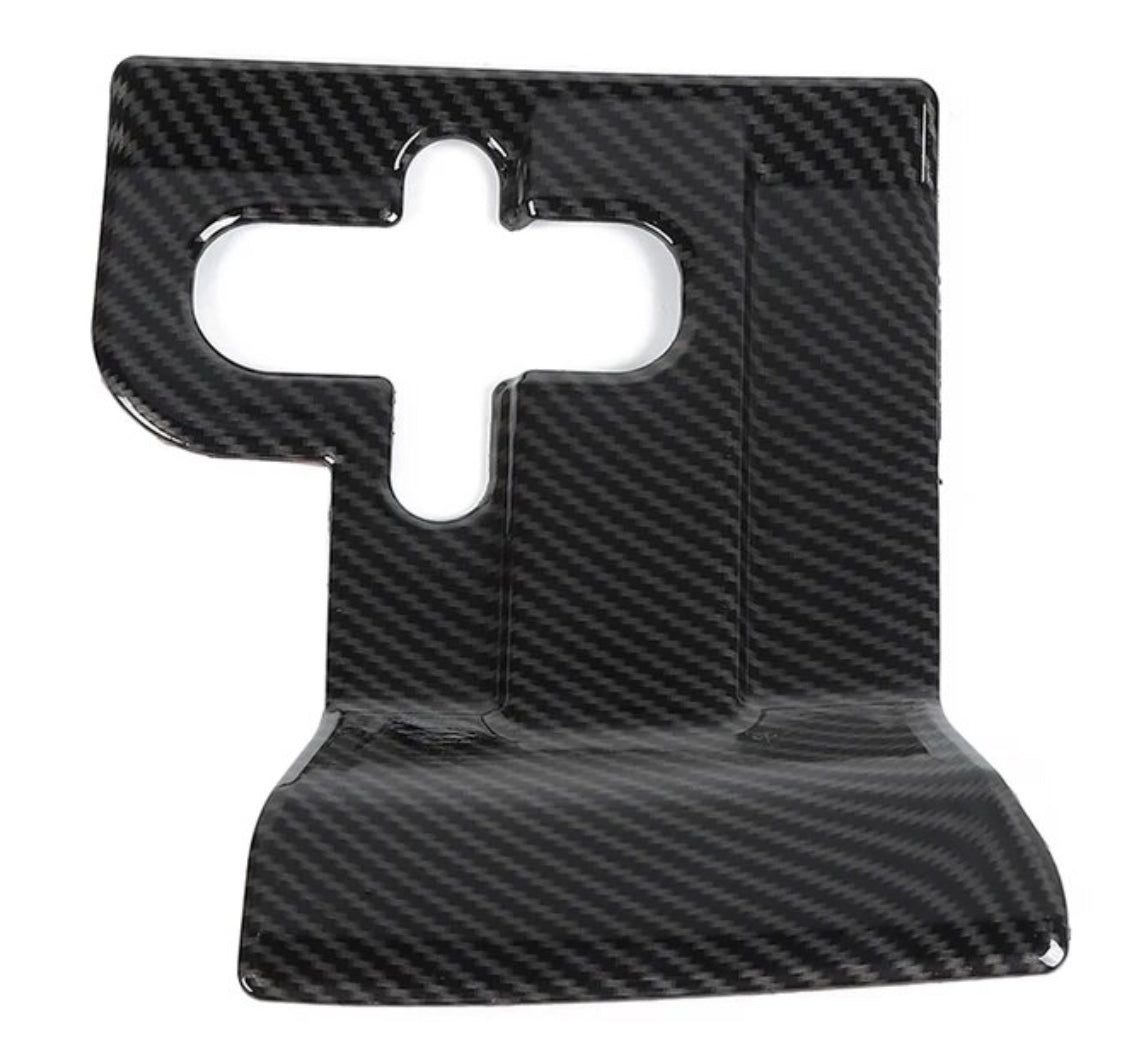 Speedlogix Carbon Fiber Print Hood Latch Cover 2015 - 2023 Challenger - Speedlogix