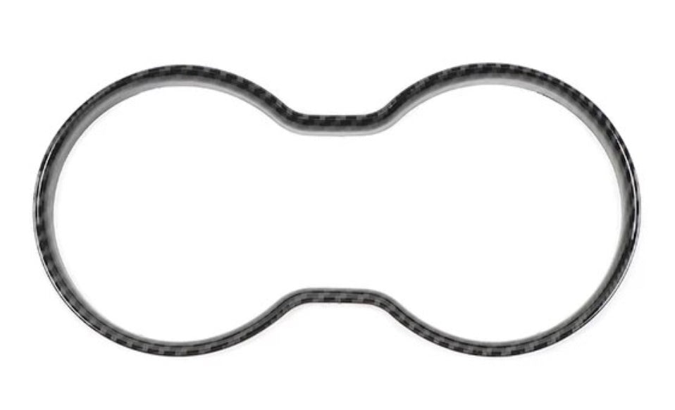 Speedlogix Carbon Print Cup Holder Trim 2015 - 2023 Challenger - Speedlogix