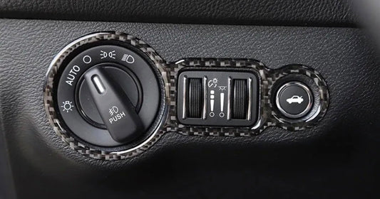 Speedlogix Carbon Print Headlight Trim 2015 - 2023 Challenger - Speedlogix