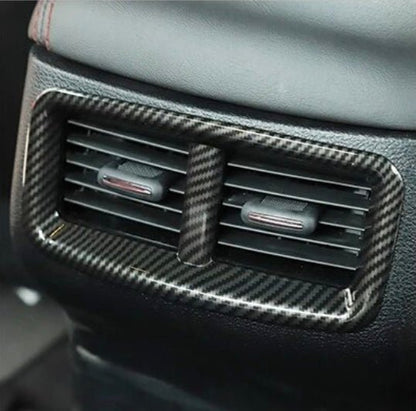 Speedlogix Carbon Print Rear A/C Vent Trim 2015 - 2023 Challenger - Speedlogix