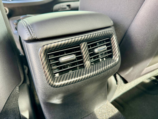 Speedlogix Carbon Print Rear A/C Vent Trim 2015 - 2023 Challenger - Speedlogix