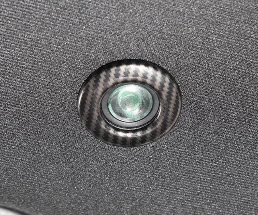 Speedlogix Carbon Print Rear Reading Light Trim 2015 - 2023 Challenger - Speedlogix