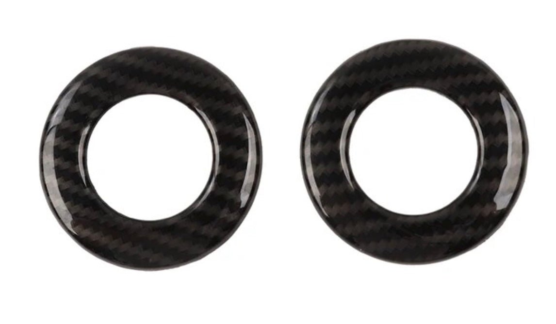 Speedlogix Carbon Print Rear Reading Light Trim 2015 - 2023 Challenger - Speedlogix