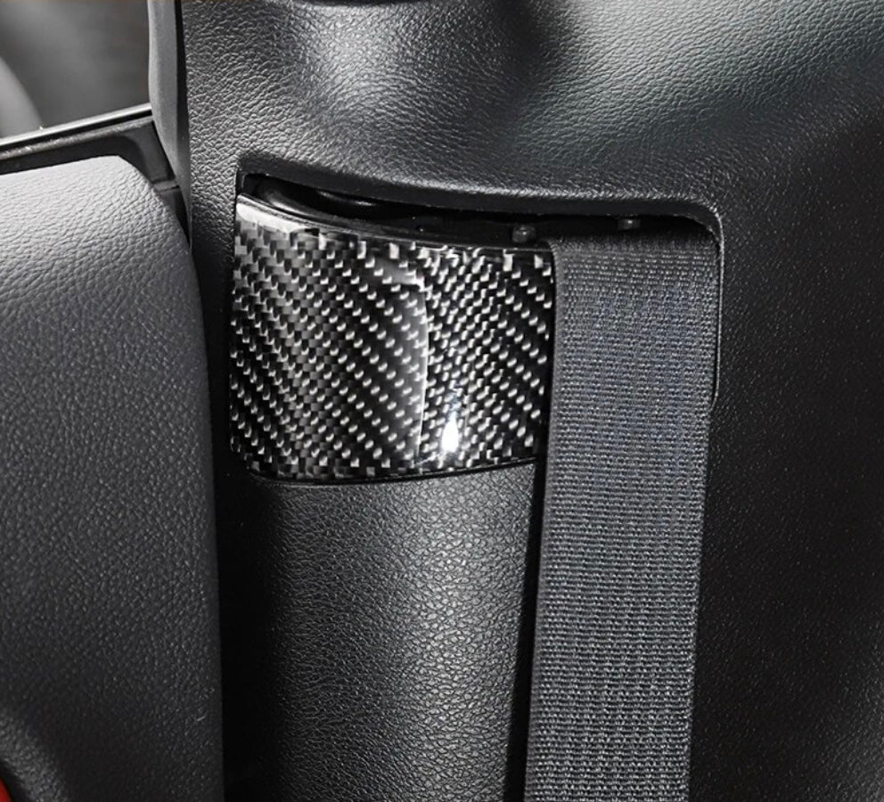 Speedlogix Carbon Print Seat Belt Guides 2015 - 2023 Challenger - Speedlogix