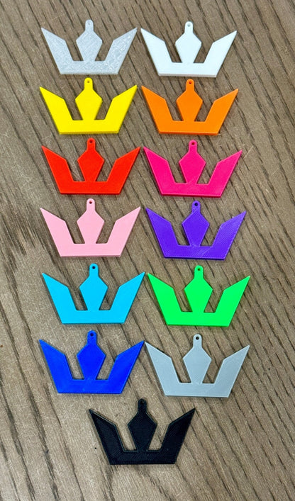 Speedlogix Crown Logo Key Chain (20+ Colors) - Speedlogix