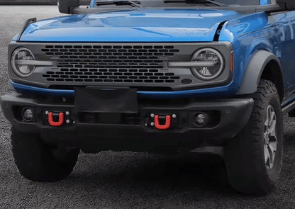Speedlogix Front Bumper Tow Hook Covers 2021 - 2025 Bronco - Speedlogix
