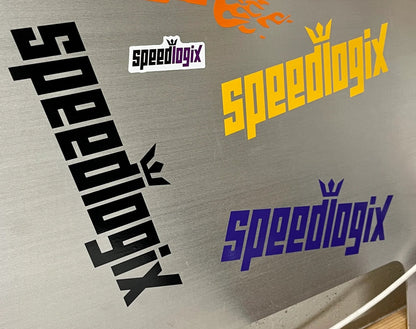 Speedlogix Logo 10" Diecut Decal - Speedlogix
