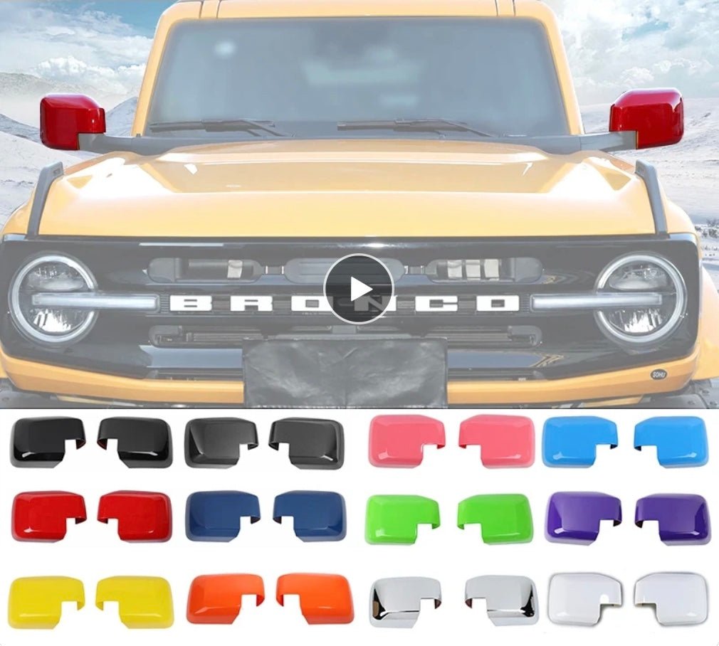 Speedlogix Mirror Covers 2021 - 2025 Bronco - Speedlogix