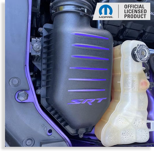 SRT Airbox Lettering and Stripe Decals - Charger SRT Hellcat - Speedlogix