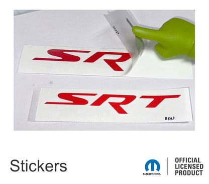 SRT Emblem Overlay Decals - 2015 - 2016 Charger SRT Hellcat - Speedlogix