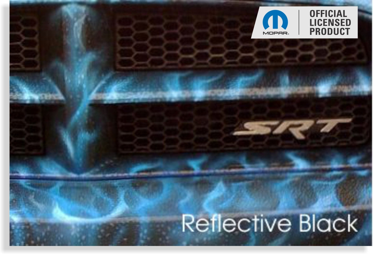 SRT Grille Emblem Overlay Decal - 2006 - 2014 Charger SRT8 - Speedlogix