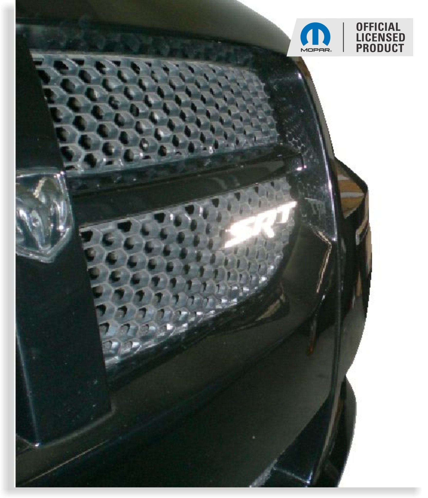 SRT Grille Emblem Overlay Decal - 2006 - 2014 Charger SRT8 - Speedlogix