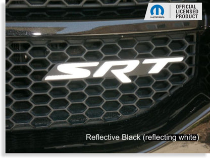SRT Grille Emblem Overlay Decal - 2006 - 2014 Charger SRT8 - Speedlogix