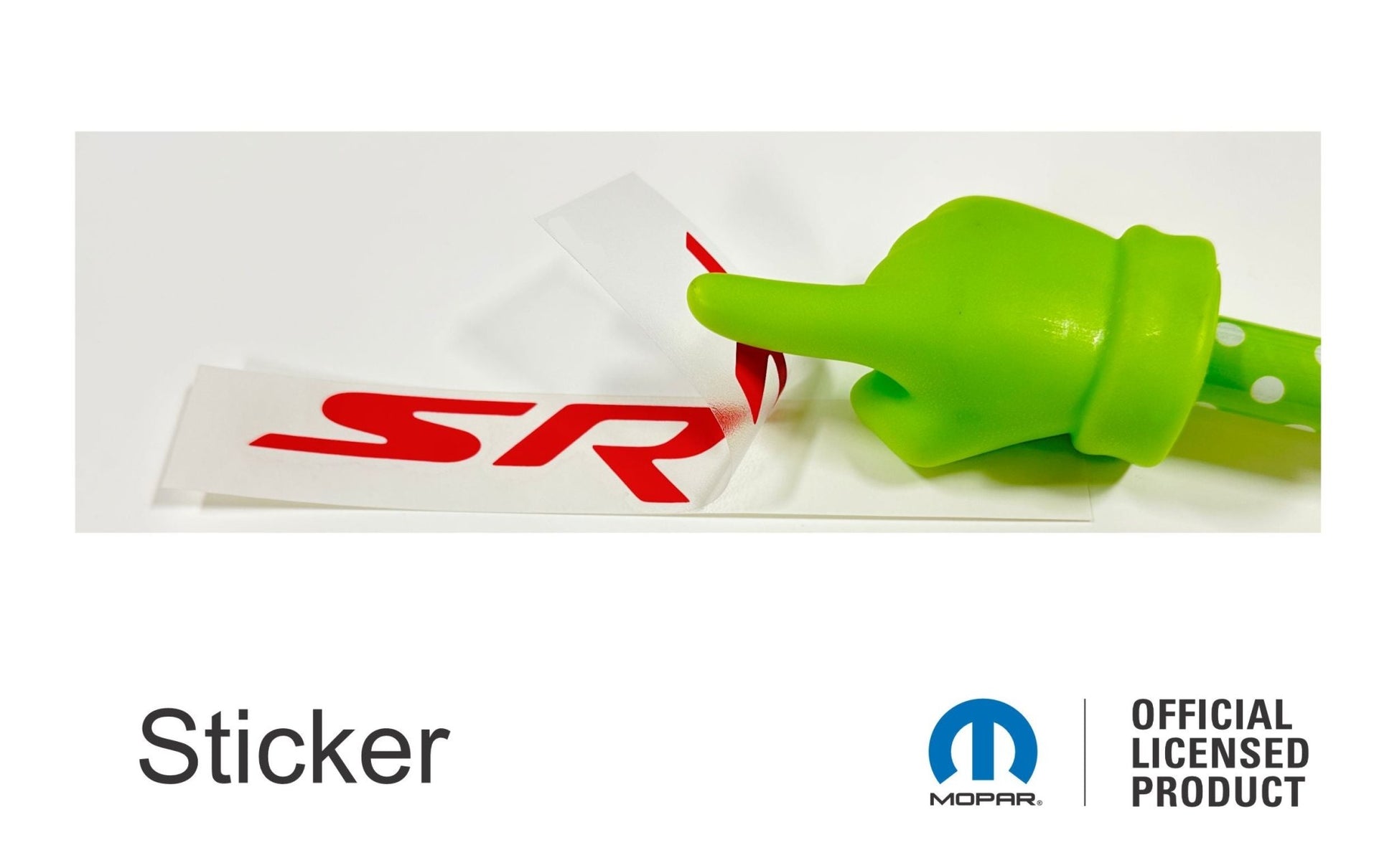 SRT Grille Emblem Overlay Decal - 2008 - 2014 Challenger SRT8 - Speedlogix