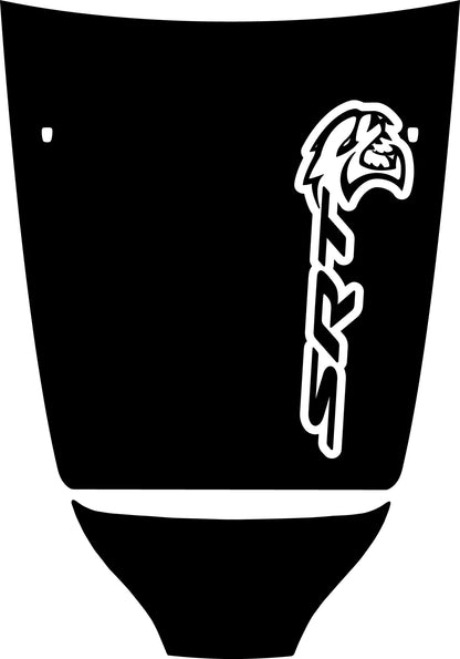 SRT Hellcat Hood Decal for 2021 - 2024 Dodge Durango SRT - Speedlogix